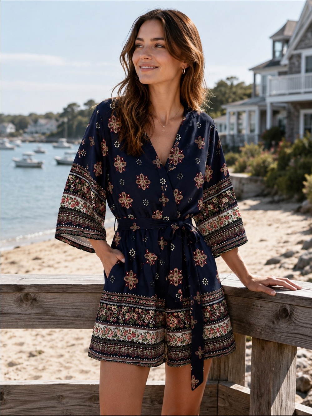 Relaxed and Breezy Summer Romper.  Women’s size Medium.